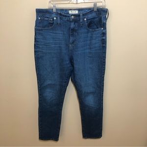 Madewell the high-rise slim boyjean denim jeans